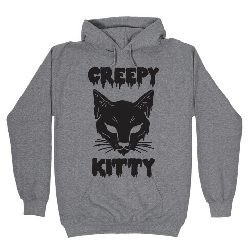 Creepy Kitty Hooded Sweatshirt