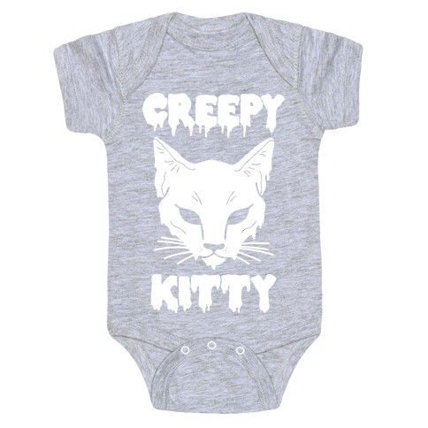 Creepy Kitty Baby One-Piece