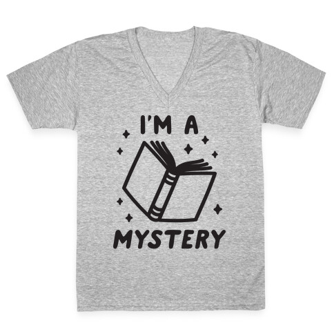 I'm A Mystery V-Neck Tee Shirt