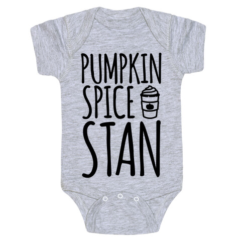 Pumpkin Spice Stan Baby One-Piece