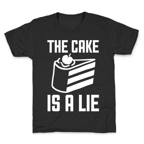 The Cake Is A Lie Kids T-Shirt