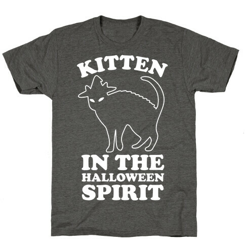 Kitten In The Halloween Spirit T-Shirt