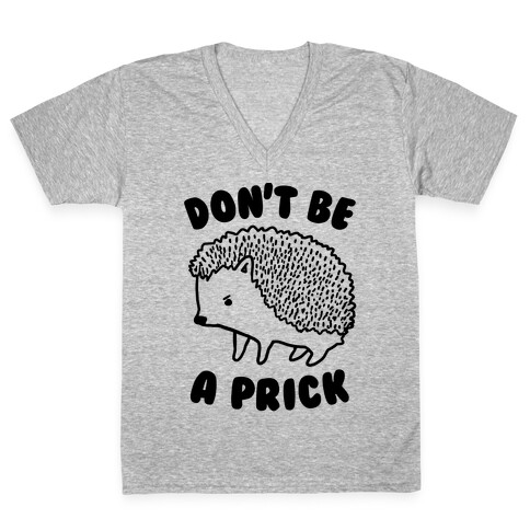 Don't Be A Prick V-Neck Tee Shirt