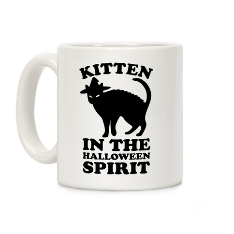 Kitten In The Halloween Spirit Coffee Mug