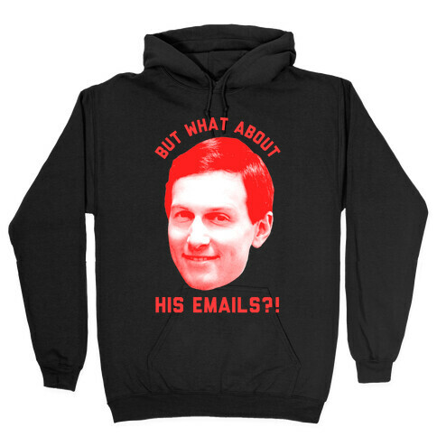 But What About His Emails Hooded Sweatshirt