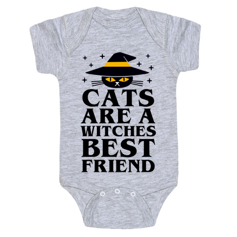 Cats are a Witches Best Friend Baby One-Piece