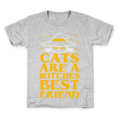 Cats are a Witches Best Friend Kids T-Shirt