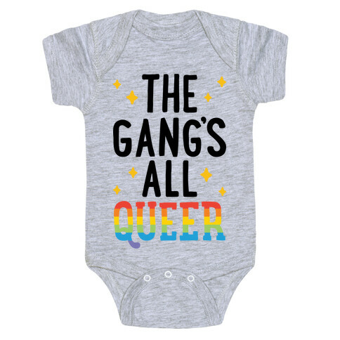 The Gang's All Queer Baby One-Piece