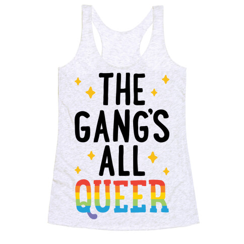 The Gang's All Queer Racerback Tank Top