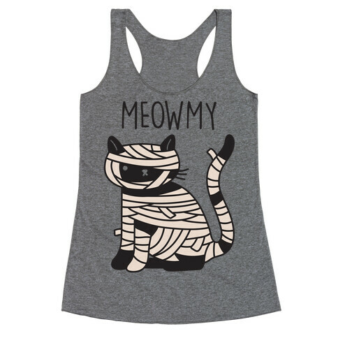 Meowmy Racerback Tank Top