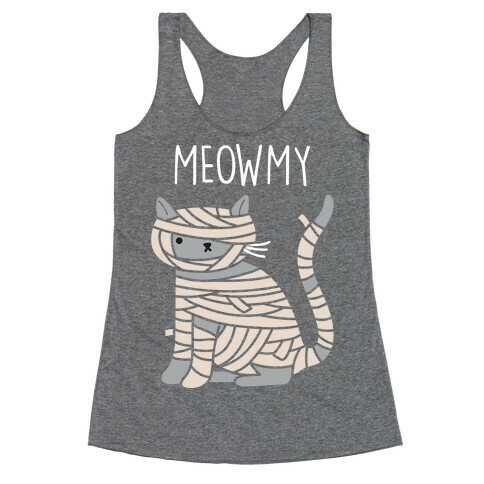 Meowmy Racerback Tank Top