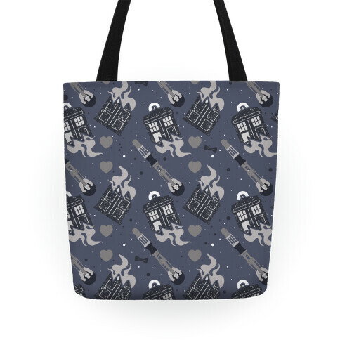Doctor Who Pattern Tote Tote