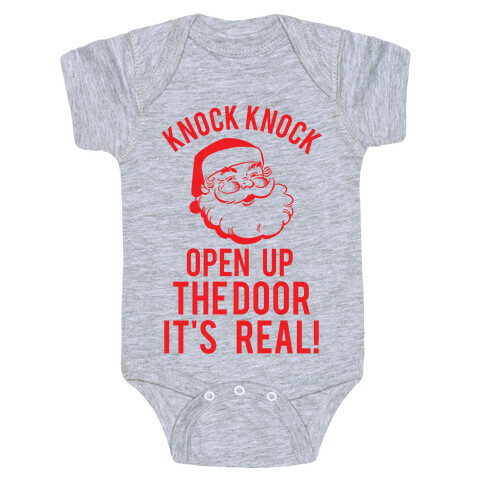 Knock Knock Santa Baby One-Piece