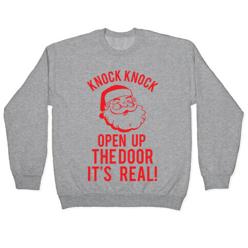 Knock Knock Santa Pullover