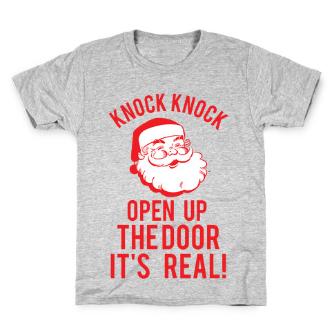 Knock Knock Santa Kids T-Shirt