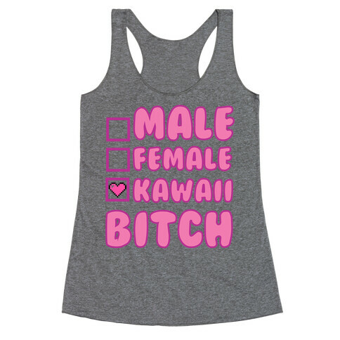 Kawaii Bitch Racerback Tank Top