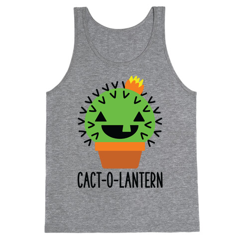 Cact-o-lantern Tank Top