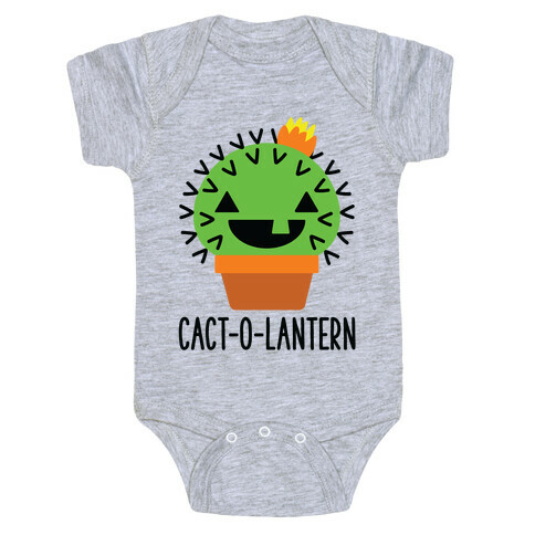 Cact-o-lantern Baby One-Piece
