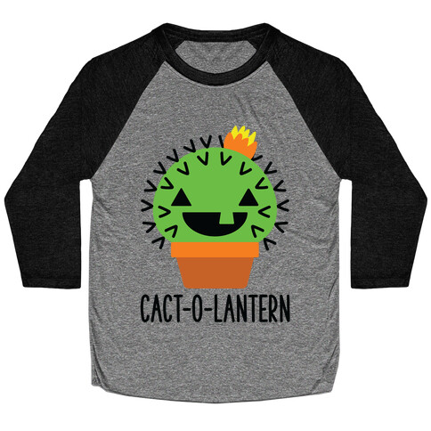 Cact-o-lantern Baseball Tee