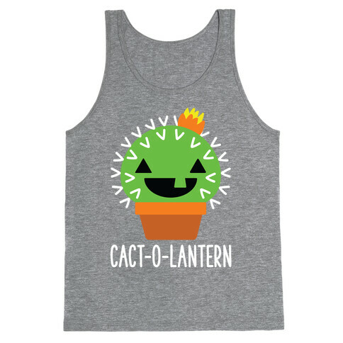 Cact-o-lantern Tank Top