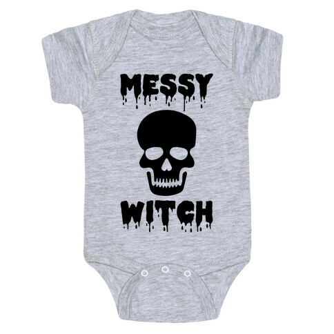 Messy Witch Baby One-Piece