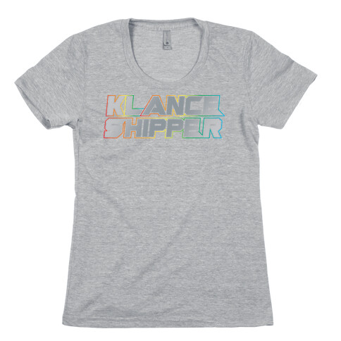 Klance Shipper Parody White Print Womens T-Shirt