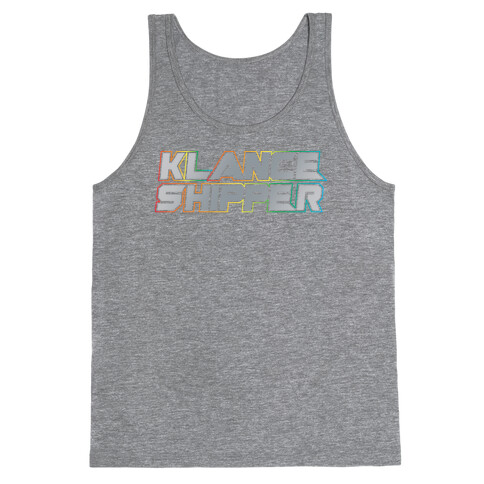 Klance Shipper Parody White Print Tank Top