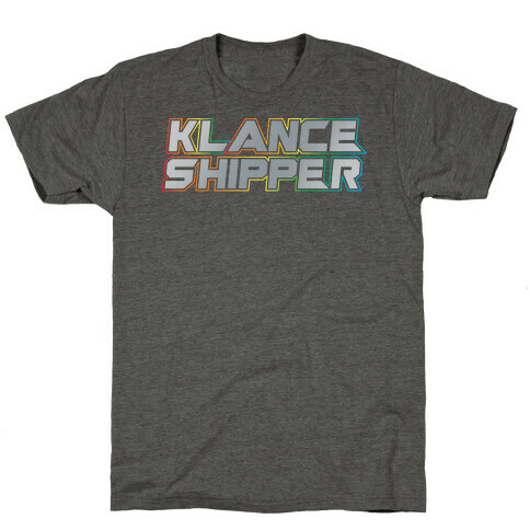 Klance Shipper Parody White Print T-Shirt