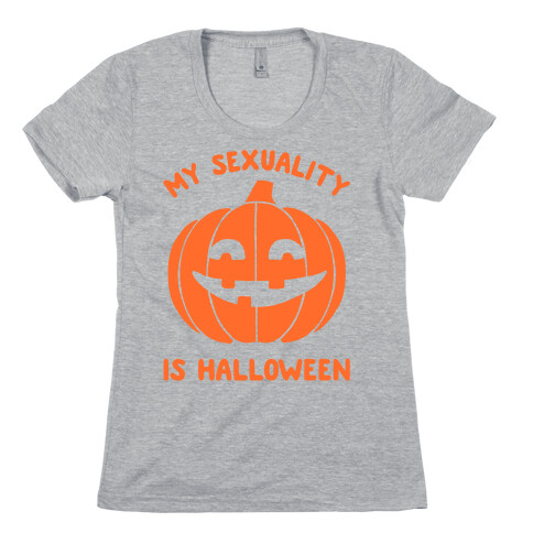 My Sexuality Is Halloween Womens T-Shirt