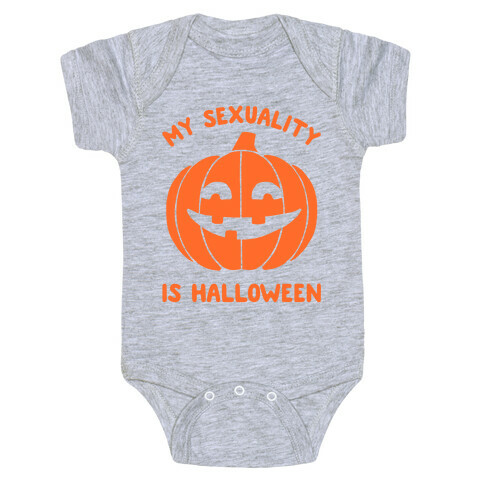 My Sexuality Is Halloween Baby One-Piece