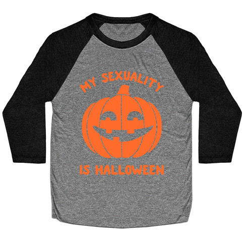 My Sexuality Is Halloween Baseball Tee