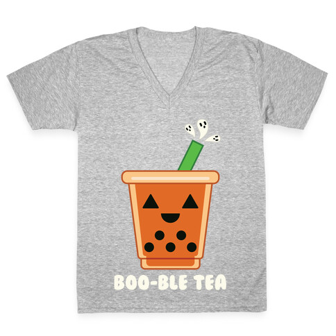 Boo-ble Tea V-Neck Tee Shirt