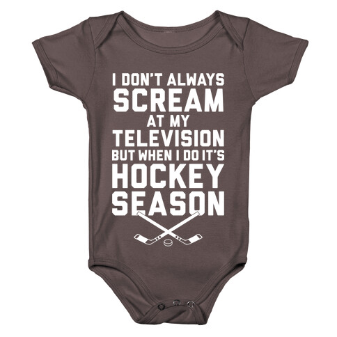 Hockey Season Baby One-Piece