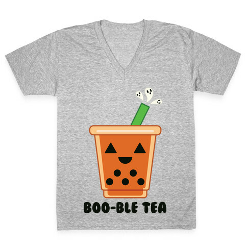 Boo-ble Tea V-Neck Tee Shirt