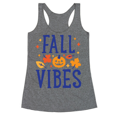 Fall Vibes Racerback Tank Top