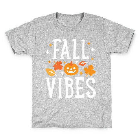 Fall Vibes Kids T-Shirt
