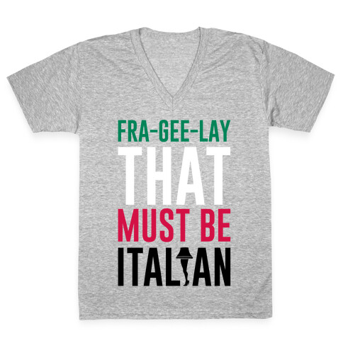 FRA-GEE-LAY V-Neck Tee Shirt