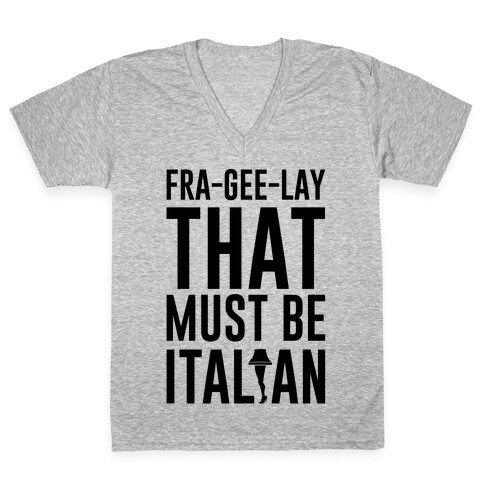 FRA-GEE-LAY V-Neck Tee Shirt