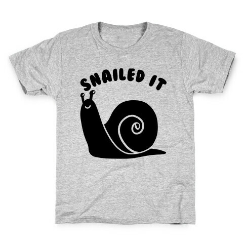 Snailed It Kids T-Shirt