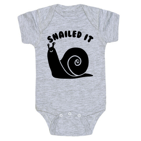 Snailed It Baby One-Piece