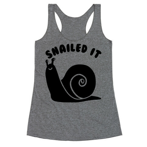 Snailed It Racerback Tank Top