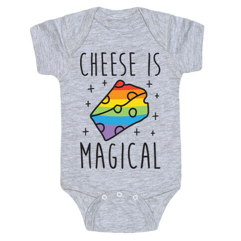 Cheese Is Magical Baby One-Piece