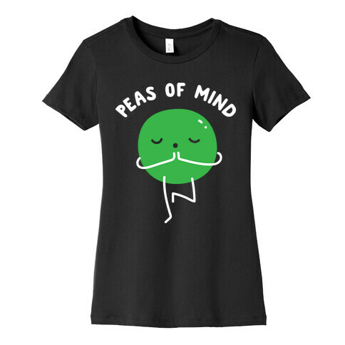 Peas Of Mind Womens T-Shirt