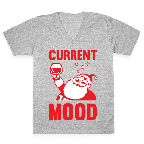 Current Mood V-Neck Tee Shirt