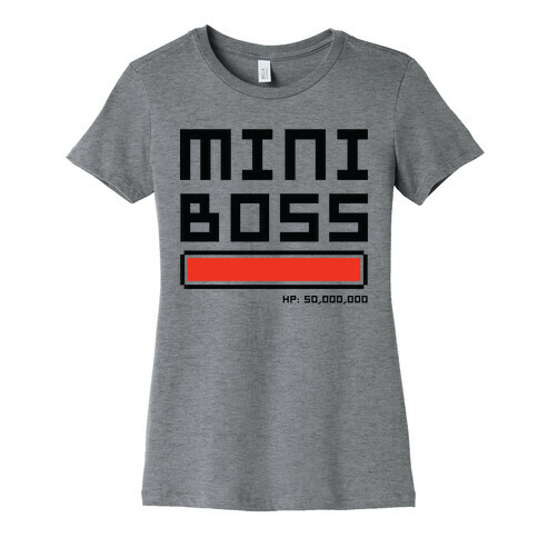 Mini Boss Womens T-Shirt