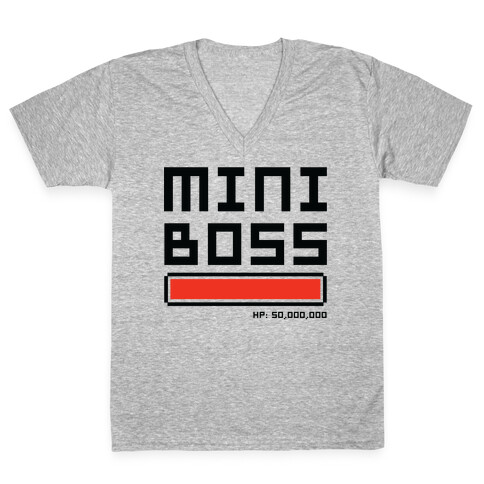 Mini Boss V-Neck Tee Shirt