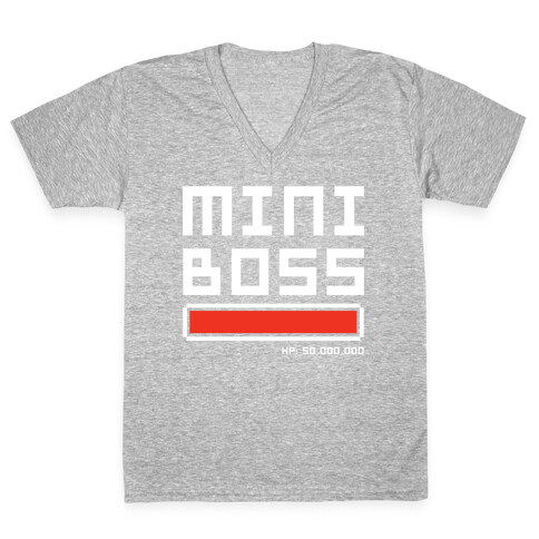 Mini Boss V-Neck Tee Shirt