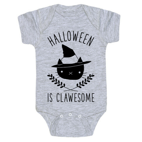 Halloween is Clawesome Baby One-Piece