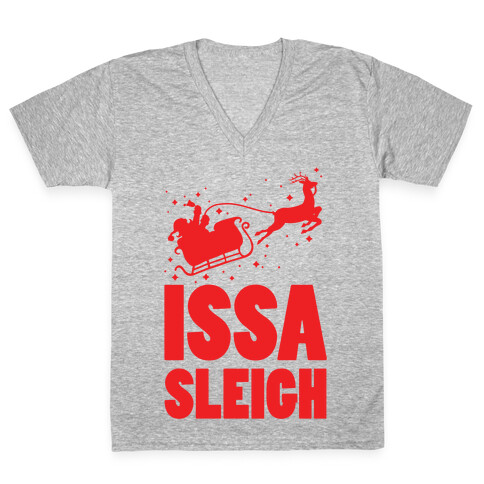 Issa Sleigh V-Neck Tee Shirt