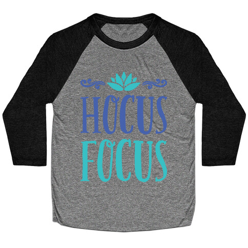 Hocus Focus Yoga Baseball Tee